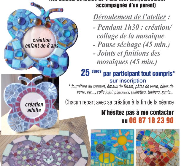 Mosaïque Atelier Céline Cadenel