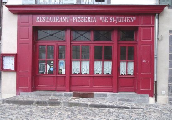 Le Saint Julien Pizzeria plats à emporter