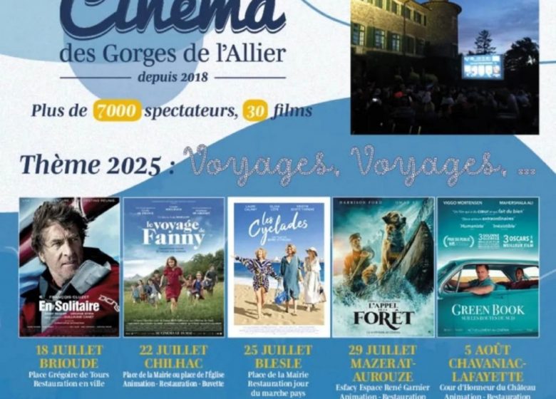 7e édition -Festival du Cinéma des Gorges de l’Allier