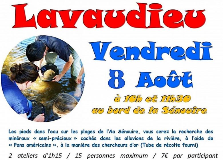 Ateliers de technique d’orpaillage