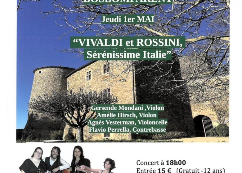Dans le cadre du Printemps du Patrimoine Vivaldi et Rossini : la sérénissime Italie