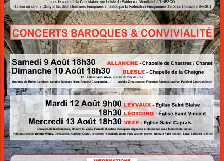 Concert de musique baroque