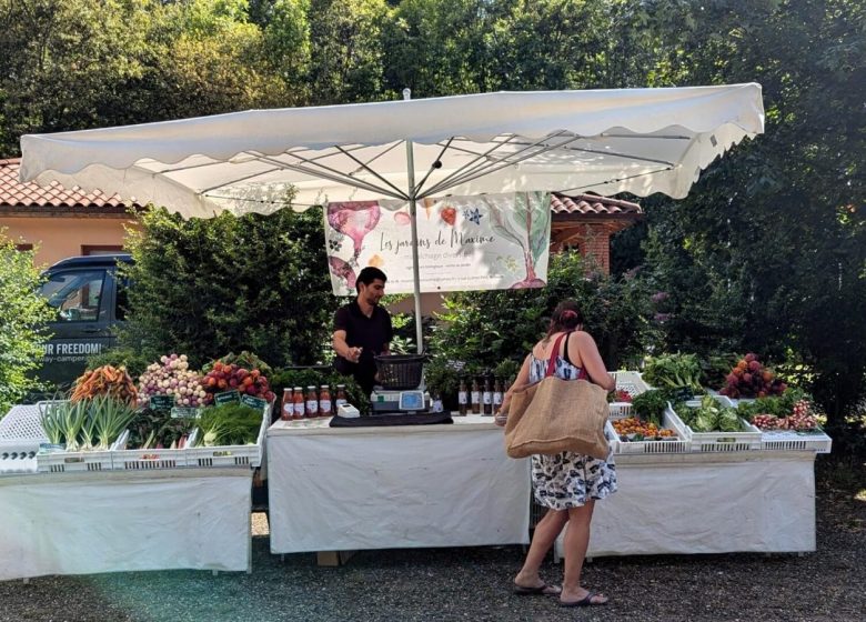 Marché estival