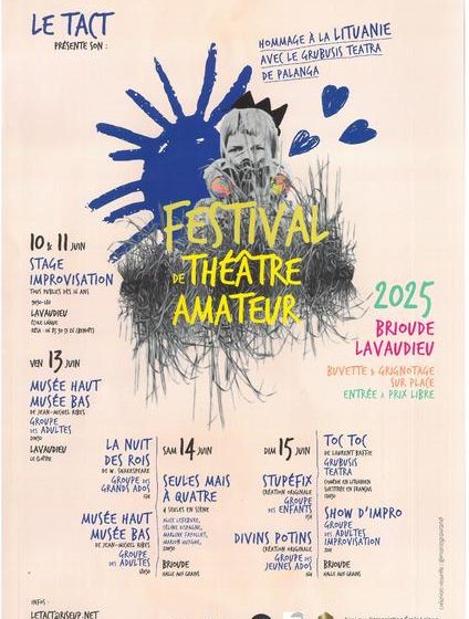 Festival de Théâtre Amateur : stage d’improvisation