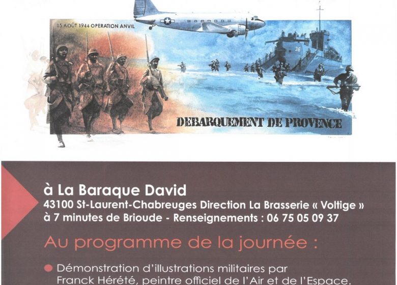 « Débarquement de Provence », journée spéciale avec les Greniers de nos Soldats