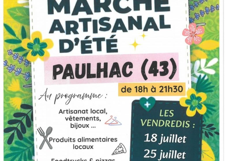 Marché de pays à Paulhac