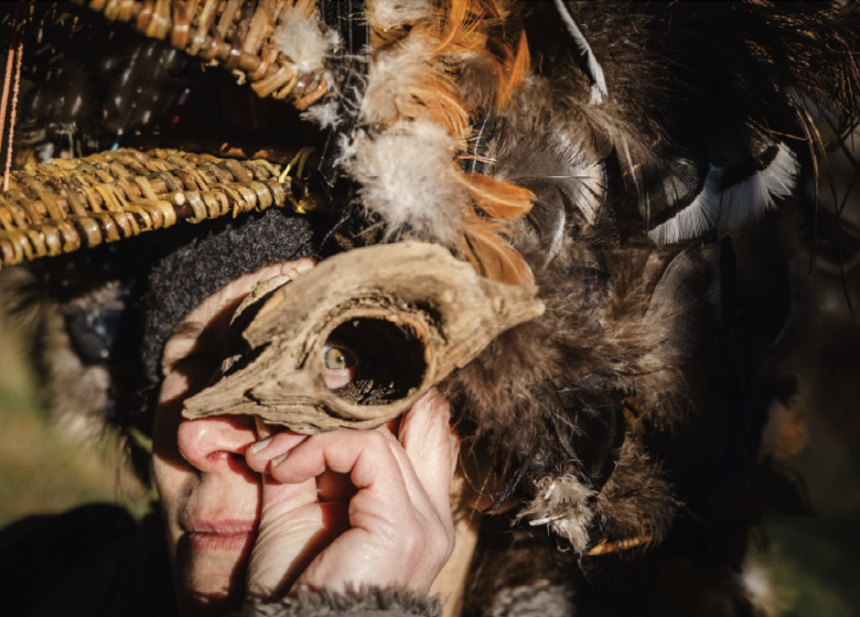 Spectacle Anima sur le méandre de Précaillé