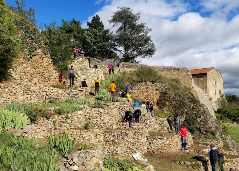 Les terrasses de Léotoing