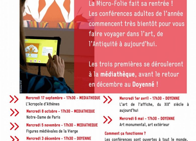 Les conférences « adultes » à la Micro-folie : Les artistes et la Révolution