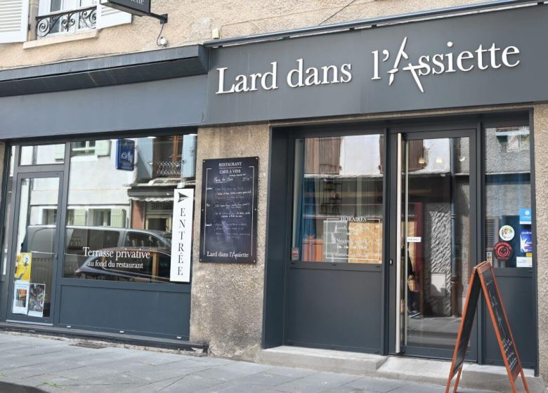 Lard dans l&rsquo;Assiette
