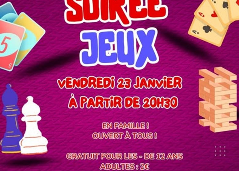 Soirées jeux avec Brin de Ficelle