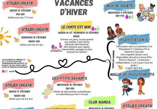 Animations & ateliers à la Médiathèque de Brioude