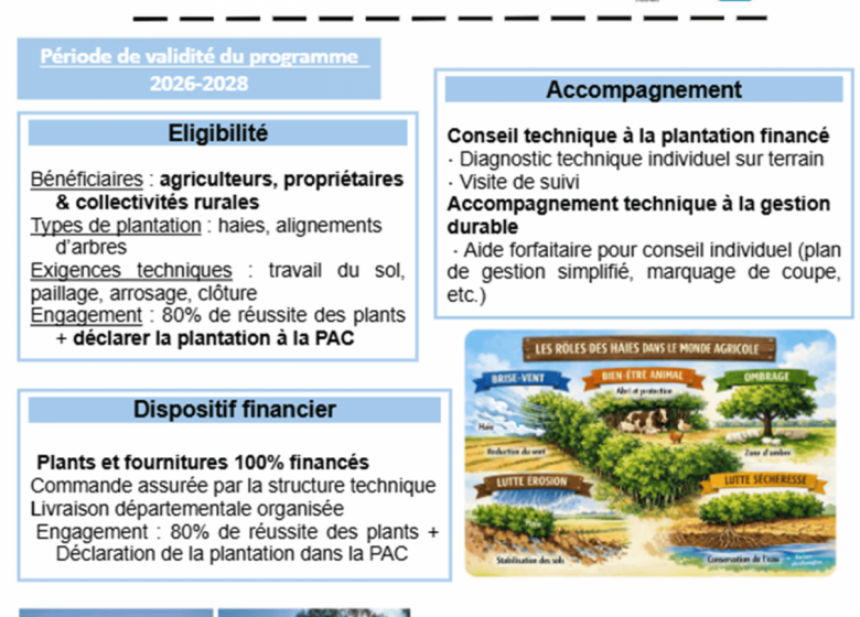 Réunion d&rsquo;information : la plantation et la gestion des haies