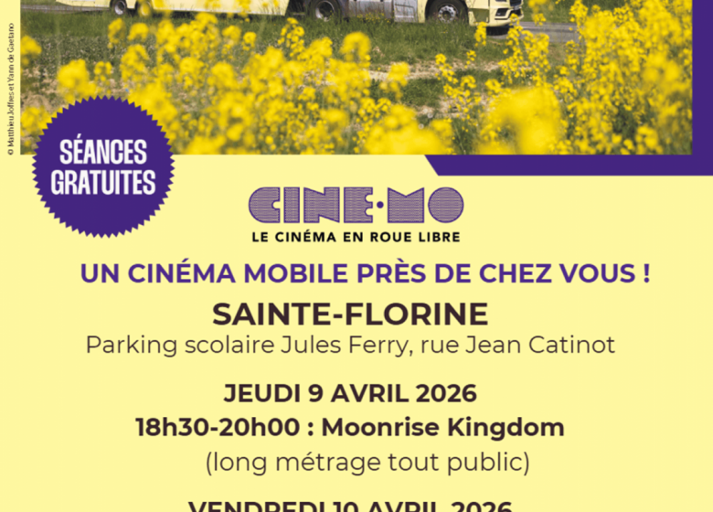 Cinéma mobile à Sainte Florine