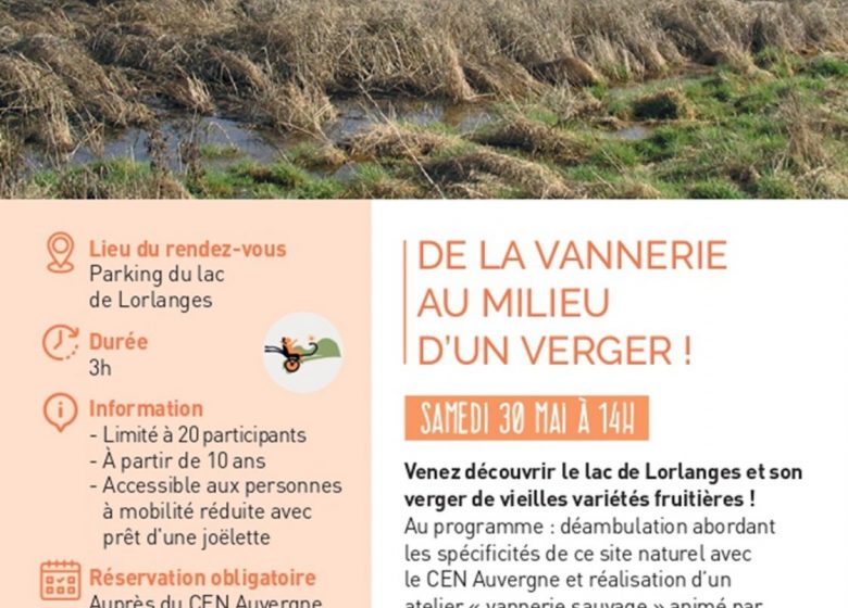 De la vannerie au milieu d&rsquo;un verger