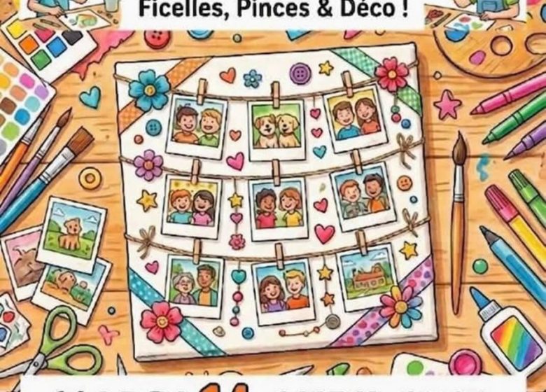 Atelier créatif Pêle-Mêle