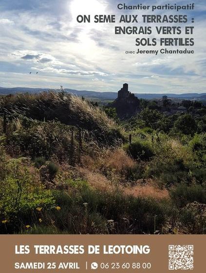 Chantier participatif : On sème aux terrasses : engrais verts et sols fertils