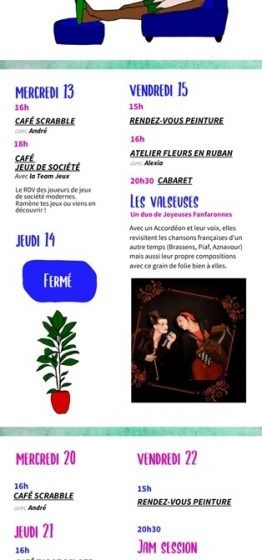 Animations du 6 au 29 mai à la Clef Brioude