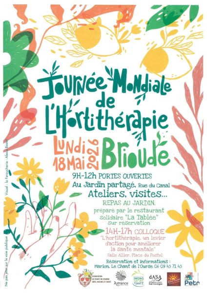 Journée mondiale de l&rsquo;hortithérapie