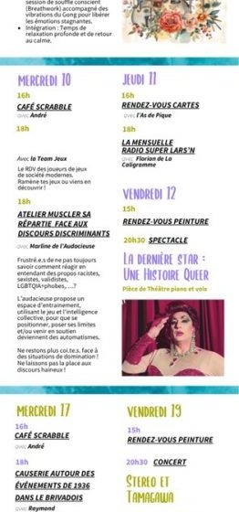 Animations de juin à la Clef Brioude