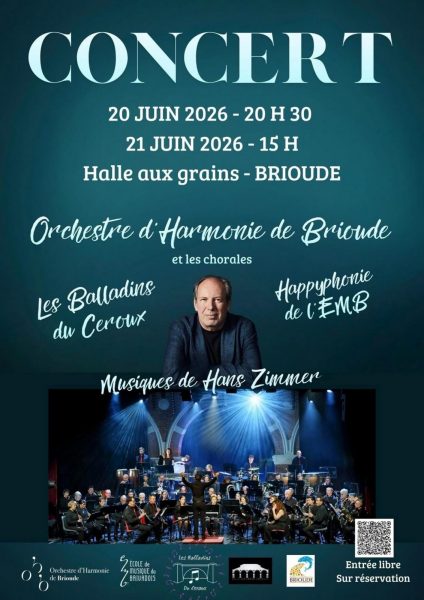 Deux Concerts Avec l&rsquo;Harmonie des enfants de Brioude