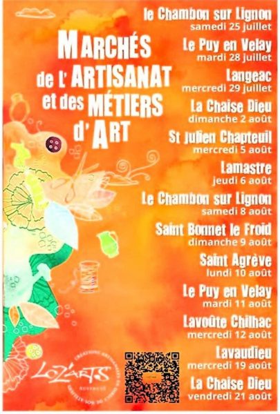 Marché des Métiers d&rsquo;art et Artisanat