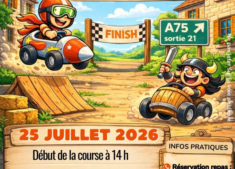 Course de caisses à savon 2e édition