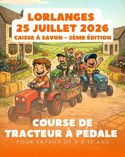 Course de tracteurs à pédales 2e édition
