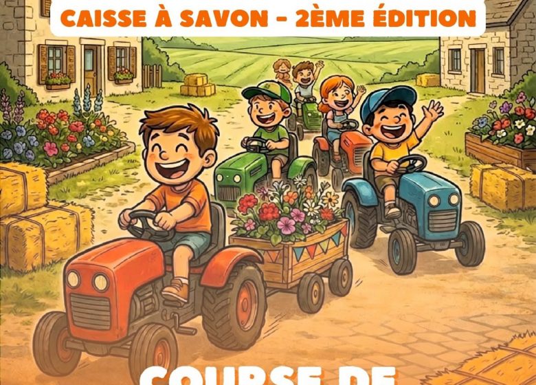 Course de tracteurs à pédales 2e édition
