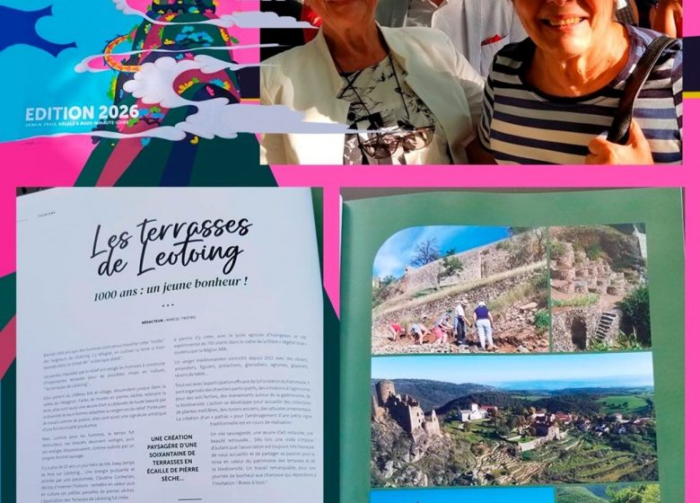 Les terrasses de Léotoing