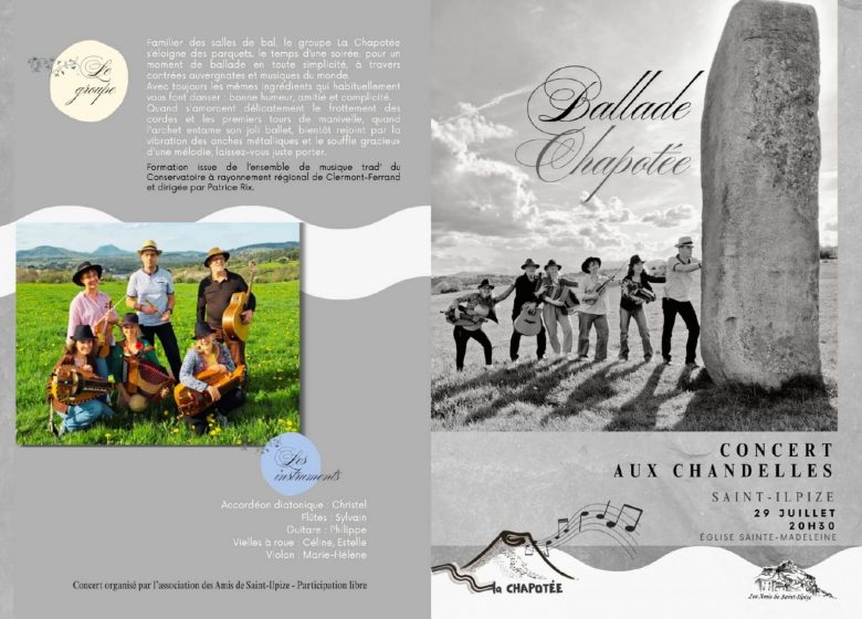 Concert aux chandelles avec la Chapotée,