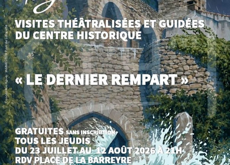 Visites théâtralisées et guidées « Le dernier rempart »