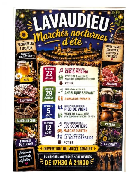 Marchés nocturnes d&rsquo;été