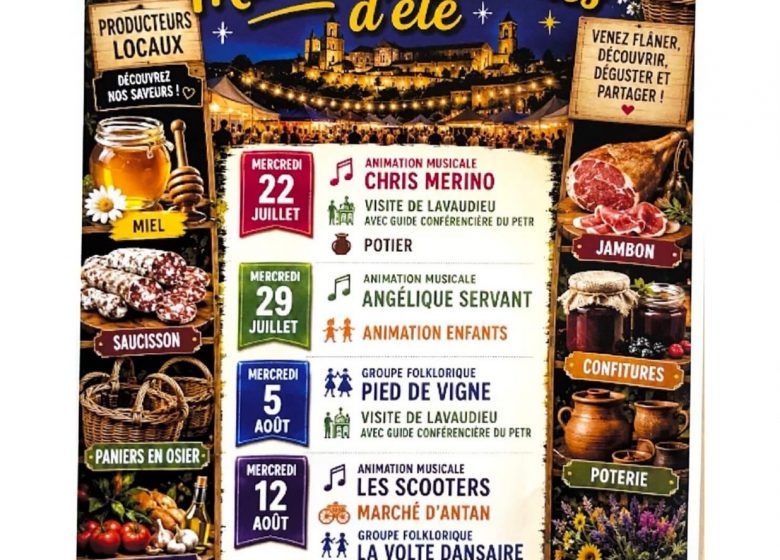 Marchés nocturnes d&rsquo;été