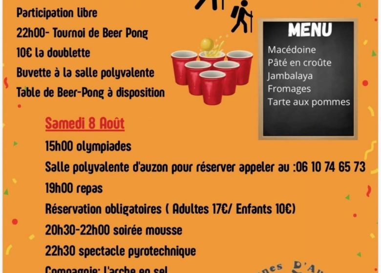 Fête patronale d&rsquo;Auzon