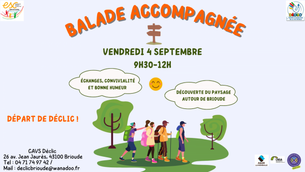 Balade accompagnée