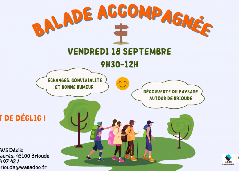 Balade accompagnée