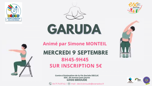 Garuda sur chaise
