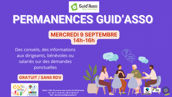 Permanence Guid&rsquo;Asso