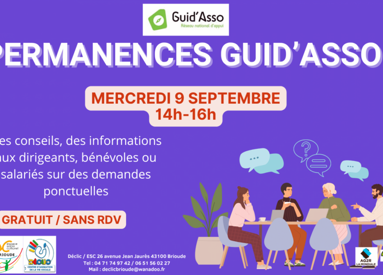 Permanence Guid&rsquo;Asso