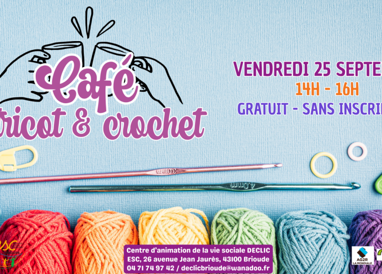 Café tricot/crochet
