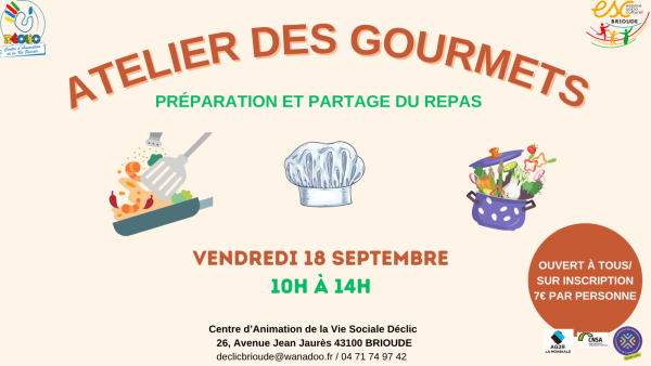 L&rsquo;atelier des gourmets