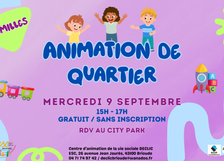 Animation de quartier