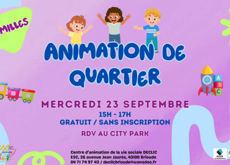 Animation de quartier