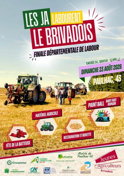 Les Ja labourent le Brivadois