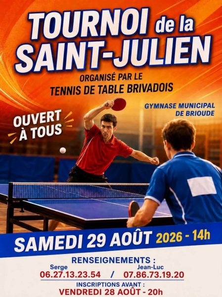 Tournoi de tennis de table
