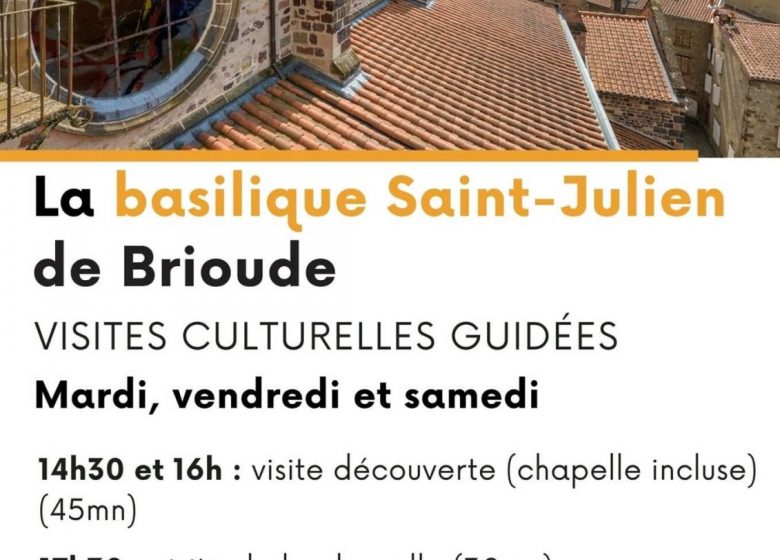 Visites guidées pour les individuels de la Basilique Saint Julien