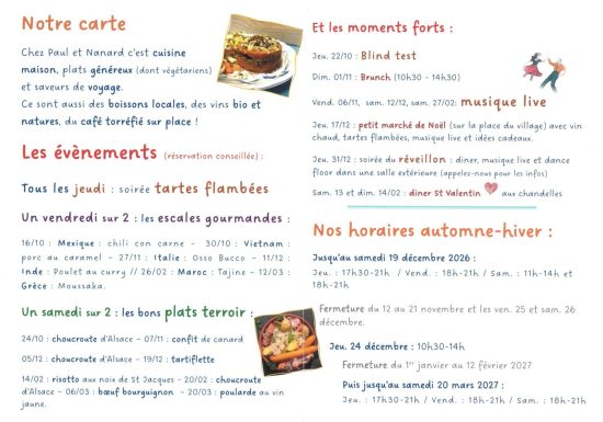 Chez Paul et Nanard