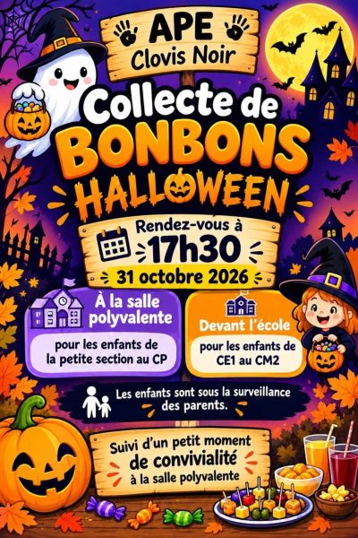 Halloween : collecte de bonbons
