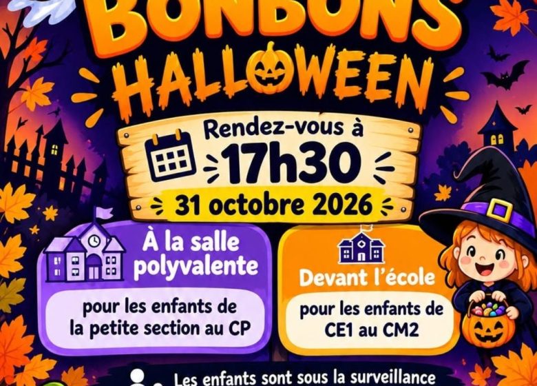 Halloween : collecte de bonbons